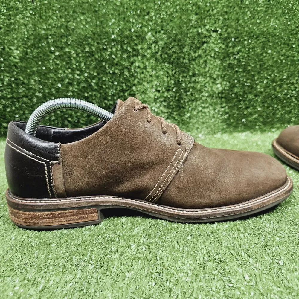 Naot Chief Walnut Brown Leather Oxford Casual Shoes Mens Size‎ EU 41 US 8
